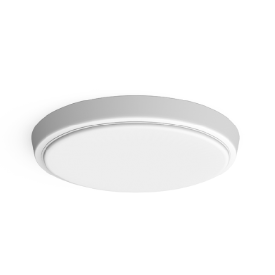 Светильник светодиодный Gauss  IP40  15W 1100lm 4000K D155*33мм белый с оптико-акустическим сенсором LED  HALL круг ЖКХ