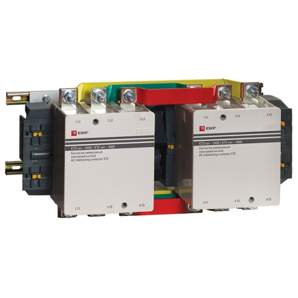 Контактор  КТЭ 400А 230В 2NO реверсивный EKF