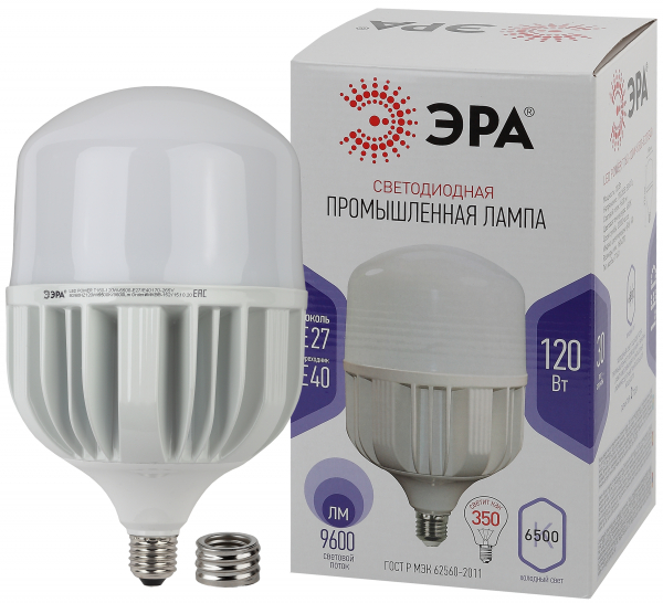 Светодиодная лампа ЭРА  LED POWER T160-120W-6500-E27/E40