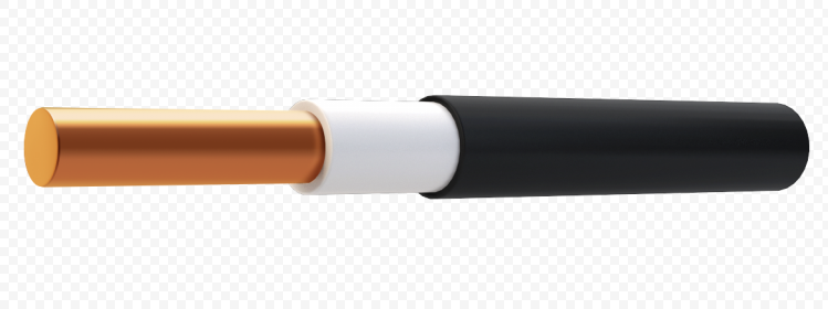 ВВГнг(А)-LS 1х10-0,66 (ок) кабель (изол.-бел.) Кабэкс