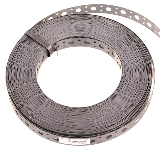 Лента перф. 0,7х20 оцинк. прямая (Бухта 25 м)