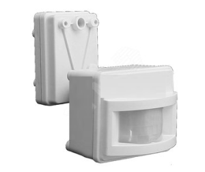 Датчик движения Jazzway PMS-IR 017 1200Вт 120град  2-12метров IP44 WH  белый