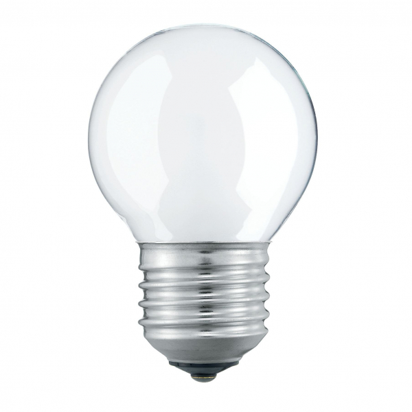 Стандартная лампа накаливания  PHILIPS  P45  60Вт  230В  Е27 (кратно 10)