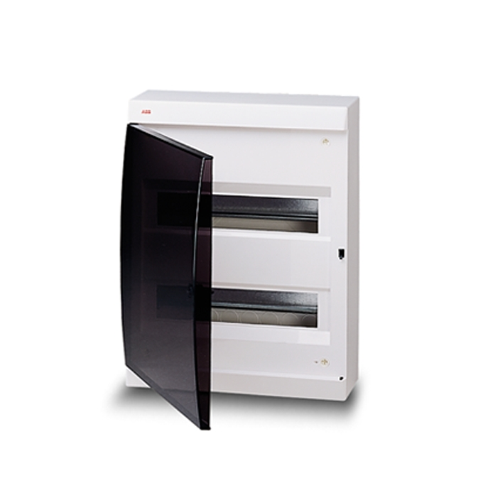 Бокс RESI9 MP (MINI PRAGMA)  Schneider Electric Plast_ENCL MIP12212S 2ряда/24модуля навесной прозрачная дверь