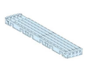 Люк на 10 модулей  45х45 мм KDO E4SR5 7011 серый Electraplan  58316.41