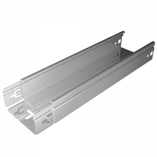 Лоток неперф. 100х150х0,7 L3000 мм "Быстрый монтаж ПЛЮС" (кратно 3)