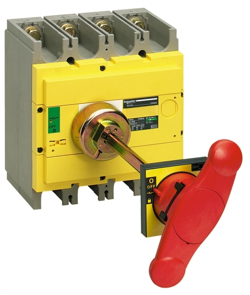 Рукоятка выносная поворотная  Schneider Electric  (INS320/630) черная 31052