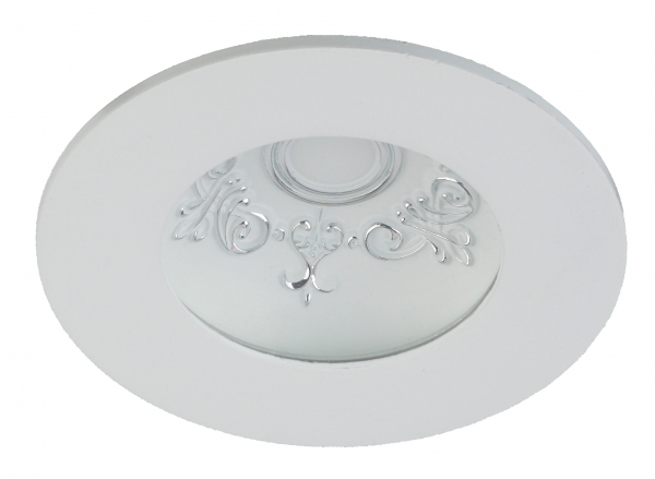 ЭРА свет-к  DK LED 11-10 CH даунлайт с рисунком 10W 4000K