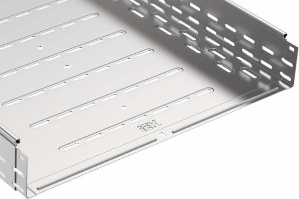 Лоток перфорированный ЛП(1.2) 600Х100Х3000  IEK CLP10-100-600-3 (кратно 3)