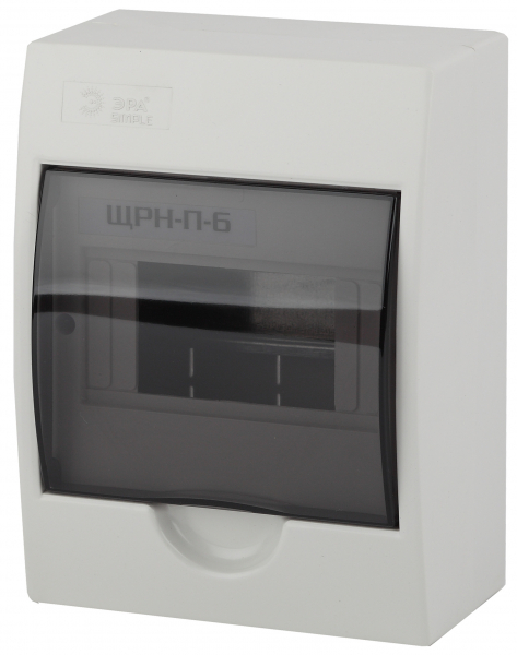Бокс навесной ЩРН-П  6 IP41 ЭРА SIMPLE