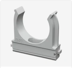 Крепеж-клипса универсальная 40мм серая (кратно 25)