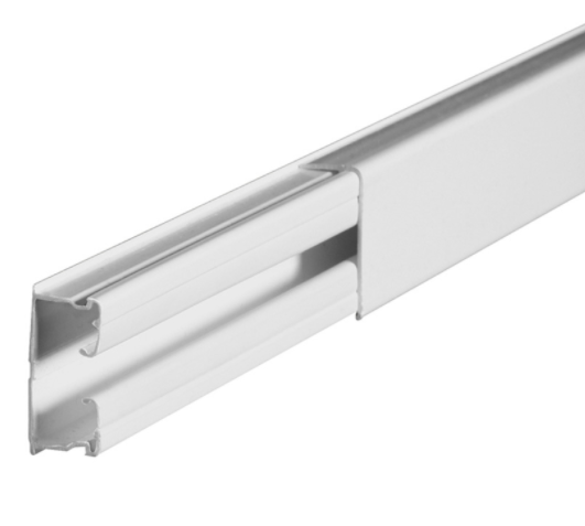 Мини-плинтус DLPlus - 32x16 мм - 1 отделение - длина 3 м - белый (кратно 3)