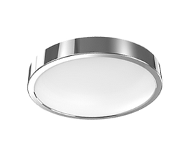 Светильник Gauss LED 12W IP20 2700К круглый хром 1/5 (кольцо хром)