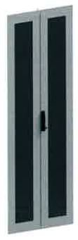 Дверь двустворчатая перфорированная для IT CQE 2000 x 600 RAL9005