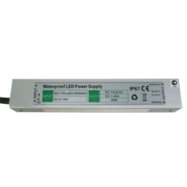 Ecola Драйвер 220-12V 20Вт IP67 230х33х23  LED strip Power Supply /B7L020ESB/