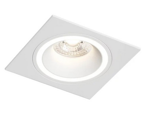 Встраиваемый светильник DENKIRS DK2061-WH  IP 20, до 15 Вт, GU10, LED, белый, алюминий