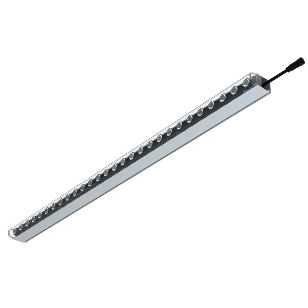 Модерн v2.0 16 Оптик 1000мм (16Вт/м) 48В DC CRI80 3000К 25° (Профиль, транзитное штепсельное соединение)