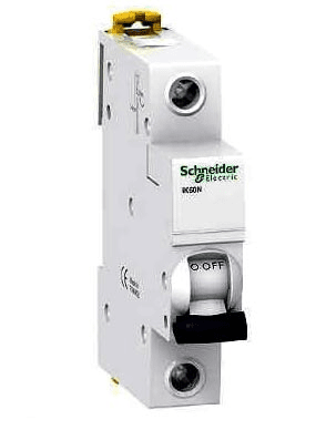 Автоматический выключатель Schneider Electric 1P 10А характеристика C 6кА Acti9 iK60 A9K24110 (аналог Multi9 23850)