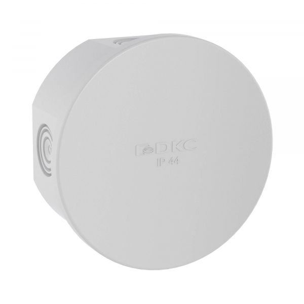 Коробка ответвит. с кабельными вводами, IP44, д.80х40мм (розница)