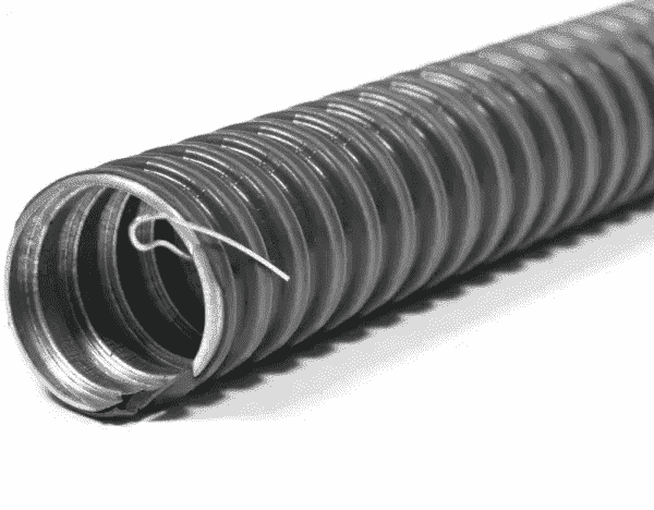 Металлорукав в ПВХ изоляции РЗ-ЦП нг-LS  18 (50 м) с протяжкой Гофроматик (ЗЭТАРУС) (кратно 50)