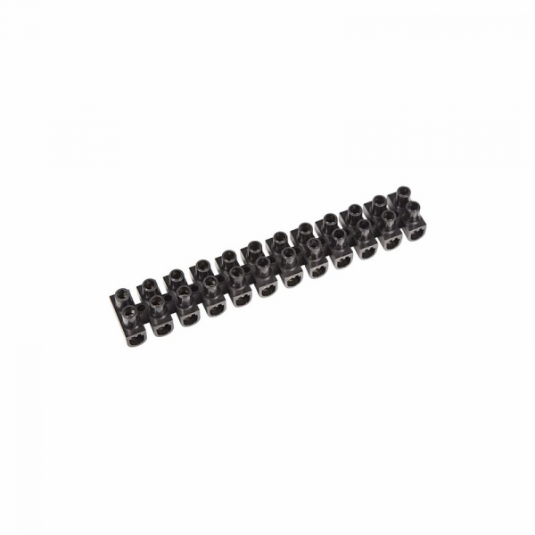 Колодка клеммная  КВ-4  3А  4мм2  PP(полипропилен)  черный  REXANT 07-5004-2