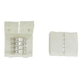 Ecola LED strip connector разъем зажимной 4-х конт. 10 mm уп. 5 шт. /SC41SCESB/