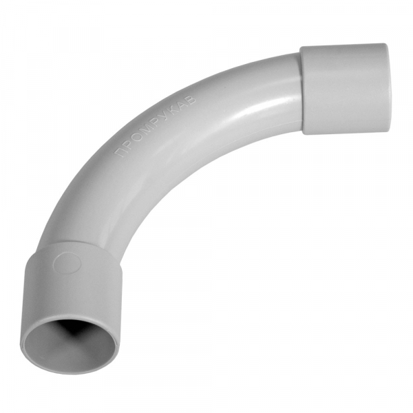 Поворот на 90град труба-труба 20мм Промрукав (50шт/450шт упаковка/коробка)