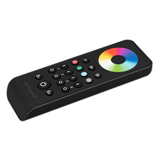 Arlight Пульт SMART-R43-RGBW Black (4 зоны, 2.4G) (ARL, IP20 Пластик, 5 лет)