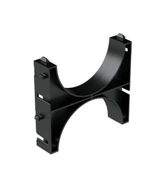 Держатель расстояния (кластер) для двустенных труб, д.90мм, одинарный