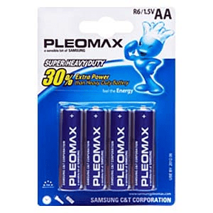 Элемент питания Pleomax R6 BP4 (кратно 4)