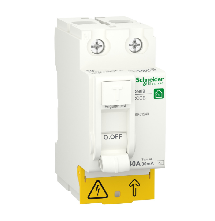 Устройство защитного отключения  2П  40А  30мА тип AC Schneider Electric RESI9  R9R51240