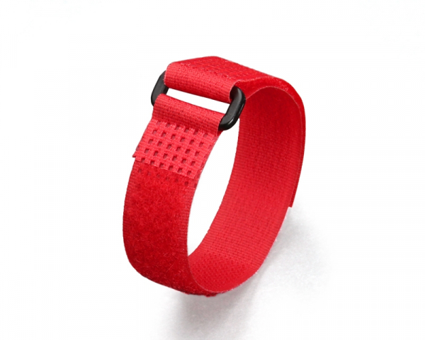 Кабельные стяжки - липучки Велькро с пластиковой пряжкой КСВ-П 25х300 Fortisflex