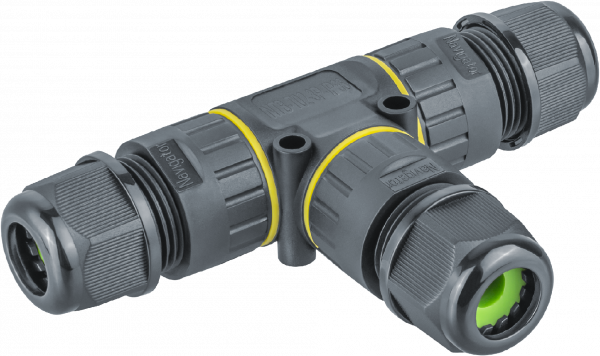 Кабельный коннектор Т-образный Navigator 82 836 NTB-T02-3P-IP68 3PIN