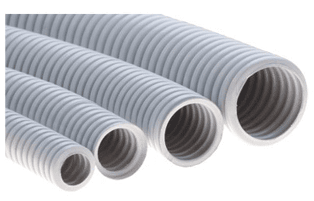 Труба ПВХ гофрированная с протяжкой 16мм TDM (10м/бухта) (кратно 10)