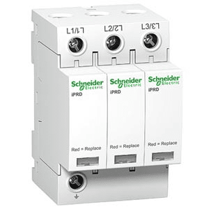 Ограничитель импульсных перенапряжений  3П  340В  20кА  Schneider Electric  ОПН iPF 20  A9L15597 (аналог Multi9 15597)