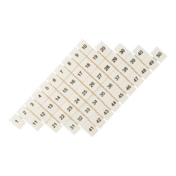 Маркеры для JXB-ST 2,5 с нумерацией 1-50 (10 шт.) EKF