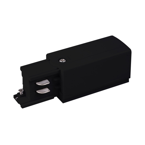 Elektrostandard TRP-1-3-L-BK / Ввод питания левый для трехфазного шинопровода (черный)