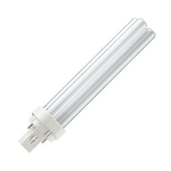 Компактная люминесцентная лампа PHILIPS PL-C 18Вт/830/2Р G24 d2