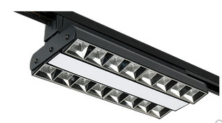 PTR  2296R 1F2S 96w 4000K 60град,120град,60град BL (чёрный) 540mm IP40 Jazzway