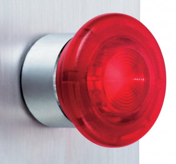 Головка кнопки Schneider Electric  22мм с подсветкой  ZB4BW643