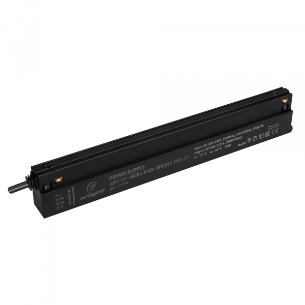 Arlight Блок питания ARV-SP-48250-MAG-ORIENT-PFC-BK (48V, 5.21A, 250W) (Arlight, IP20 Пластик, 5 лет)