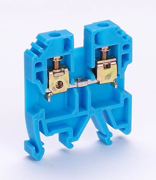 Клемма  4,0 кв синий 35А винт. DEKraft ЗН-101-4-35А-08 Systeme Electric