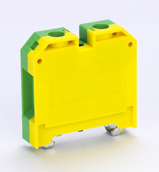 Клемма 35,0 кв ж/з 125А винт. DEKraft ЗН-101-35-125А-PEN Systeme Electric