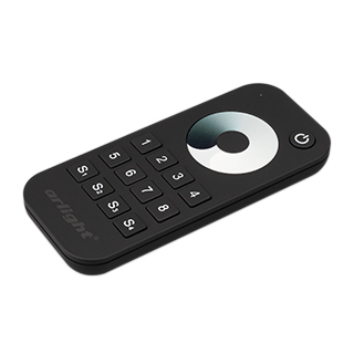 Arlight Пульт SMART-R24-DIM Black (8 зон, 2.4G) (ARL, IP20 Пластик, 5 лет)
