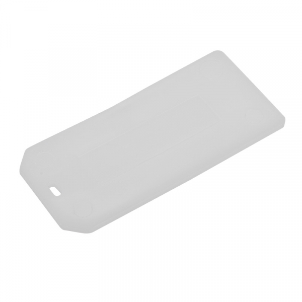 Бирка кабельная "Домик", белая (100 шт/уп.)  REXANT 07-6231