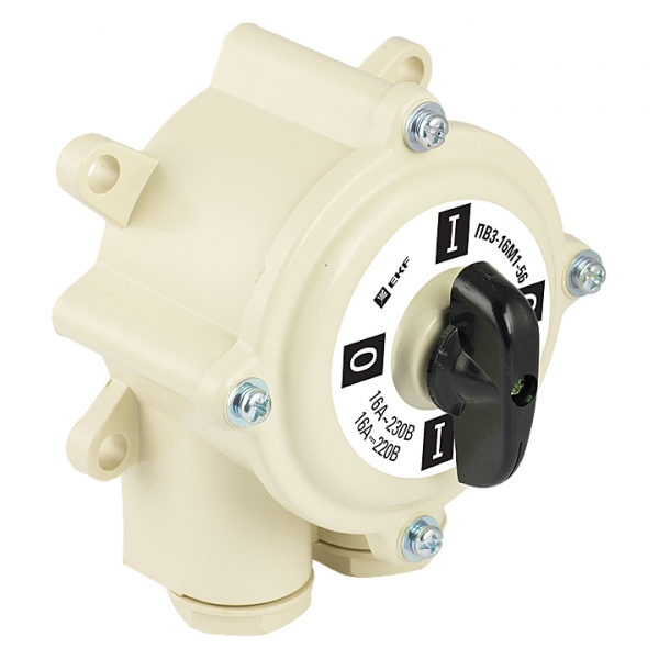 Переключатель пакетный (реверс) ПП 3-40/Р М2 пл. IP56 EKF PROxima