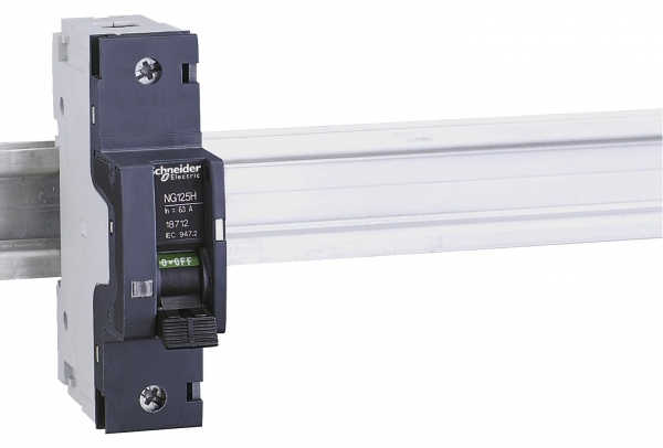 Автоматический выключатель Schneider Electric 1P 10A характеристика C 36кА Acti9 NG125H 18705