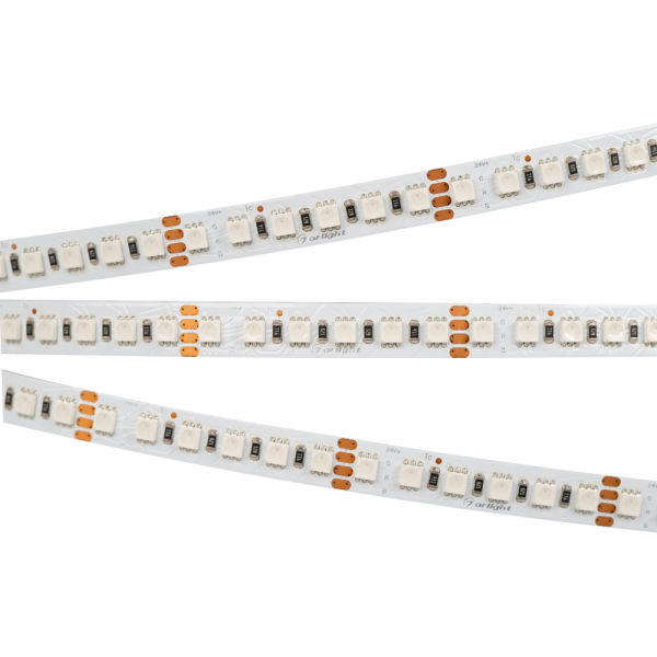 Arlight Лента IP20 24V 13,2Вт/м RT-H120-10mm 24V RGB (13.2 W/m, IP20, 4040, 5m) (кратно 5)