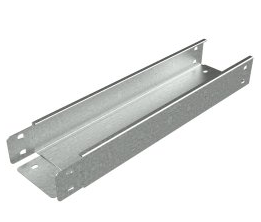 Лоток неперф. 80х400х1,0 L3000 мм "Быстрый монтаж ПЛЮС" INOX304 (кратно 3)
