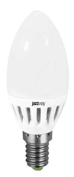 Светодиодная лампа Jazzway С37  5Вт 230В 4000K E27